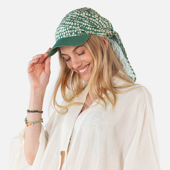 Barts Women's Solacer Sun Cap in Celadon