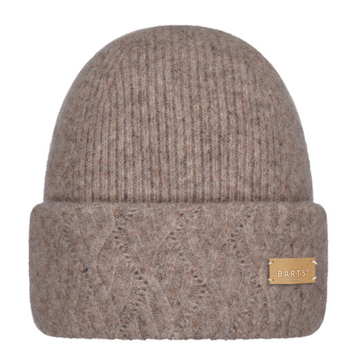 Barts Sunnybird Wool Beanie Hat - Light Brown