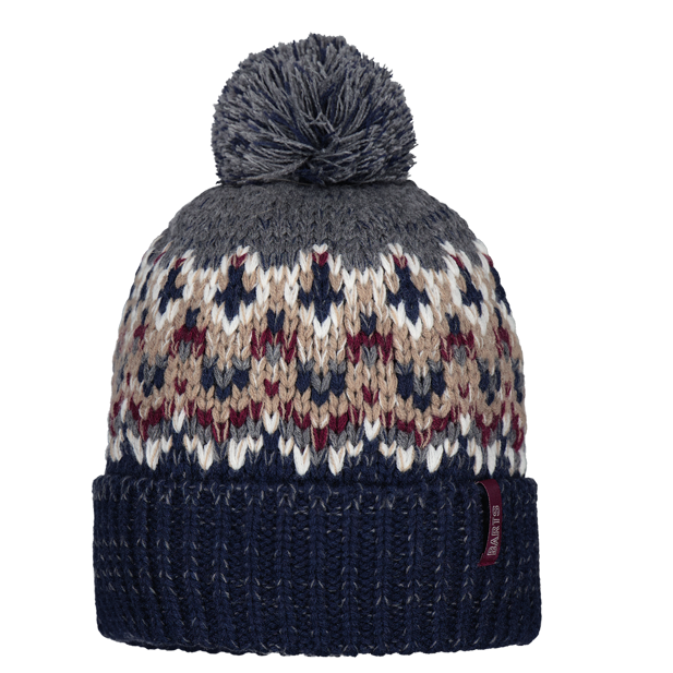 Barts Tobles Bobble Beanie - Navy