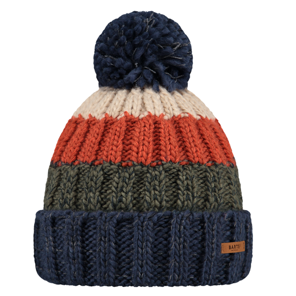 Barts Wilhelm Bobble Hat - Blue