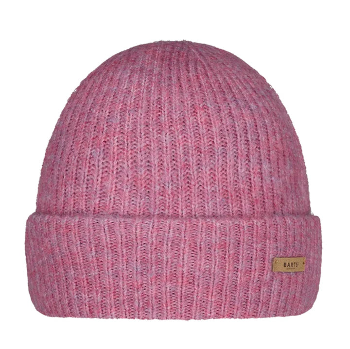 Barts Witzia Ribbed Beanie Hat - Rose