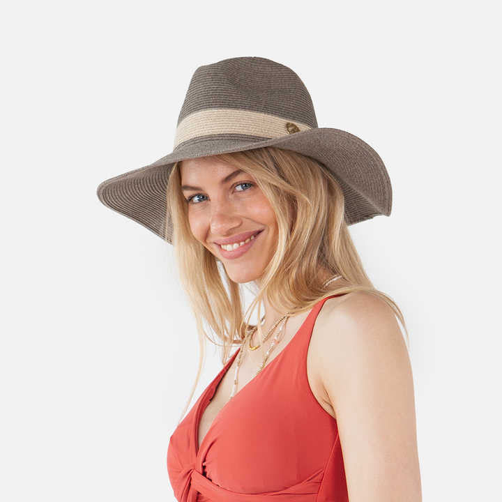 Barts Swellie Straw Summer Hat - Coffee