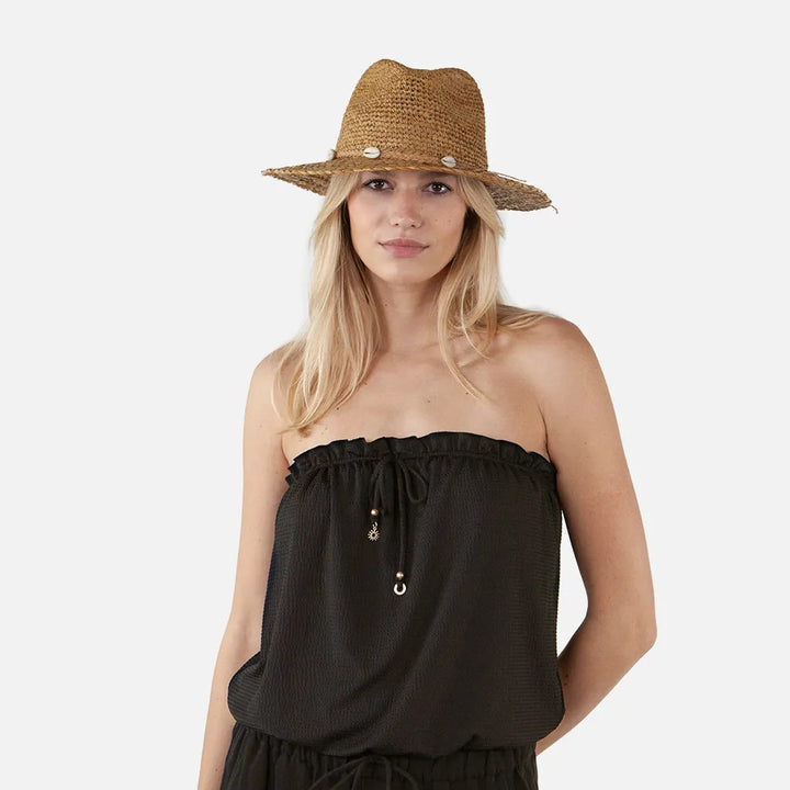 Barts Alora Summer Straw Hat - Light Brown