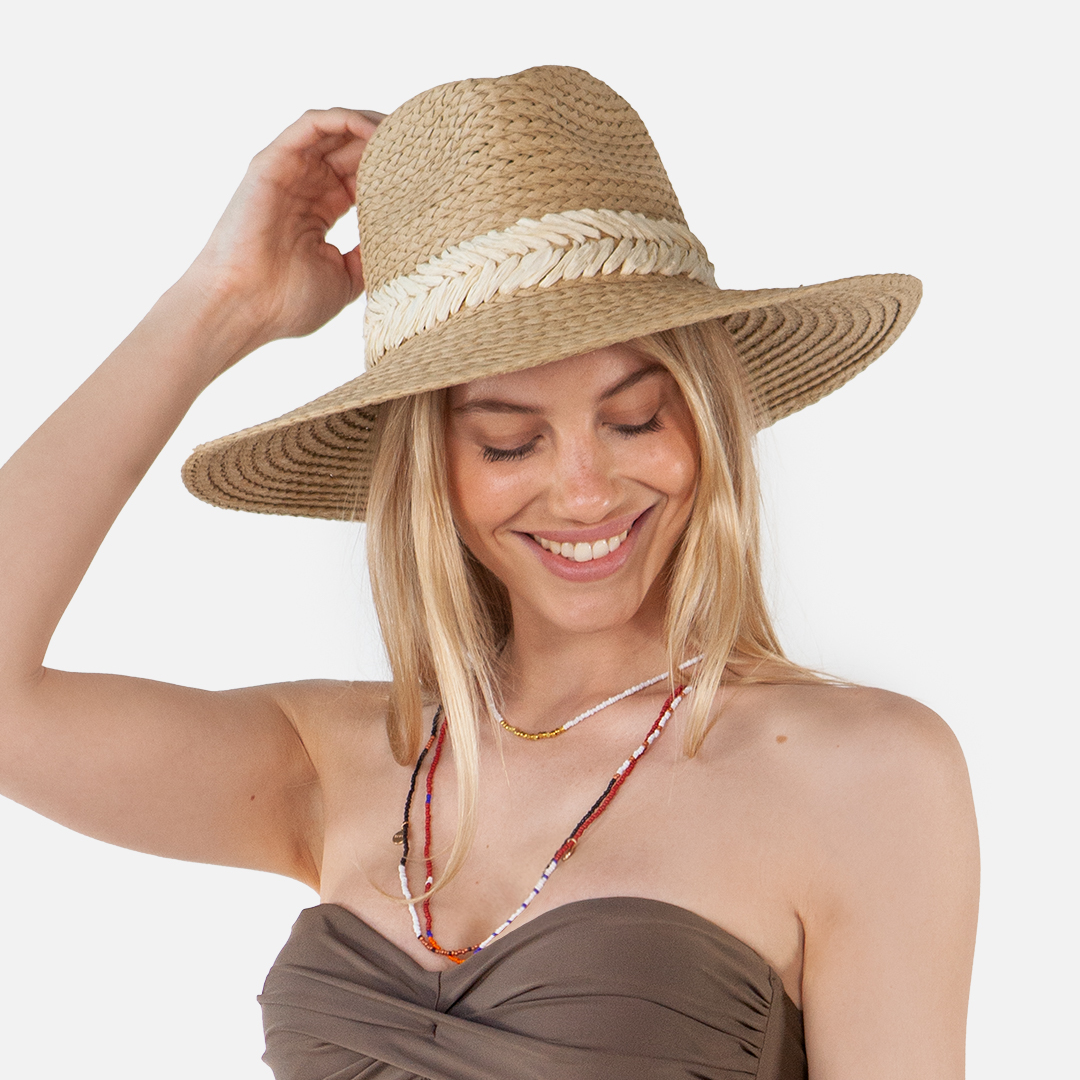 Barts Wandeer Summer Fedora - Light Brown