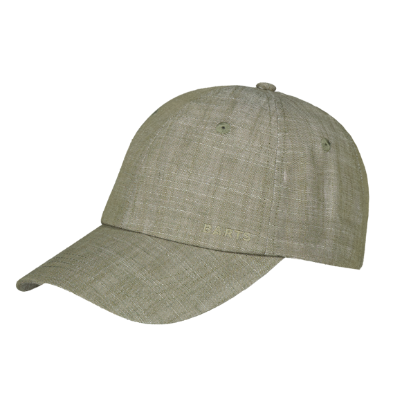Barts Balme Cotton Baseball Cap - Khaki