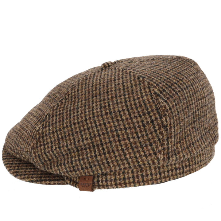 Barts Jamacia Twill Bakerboy Cap in Brown