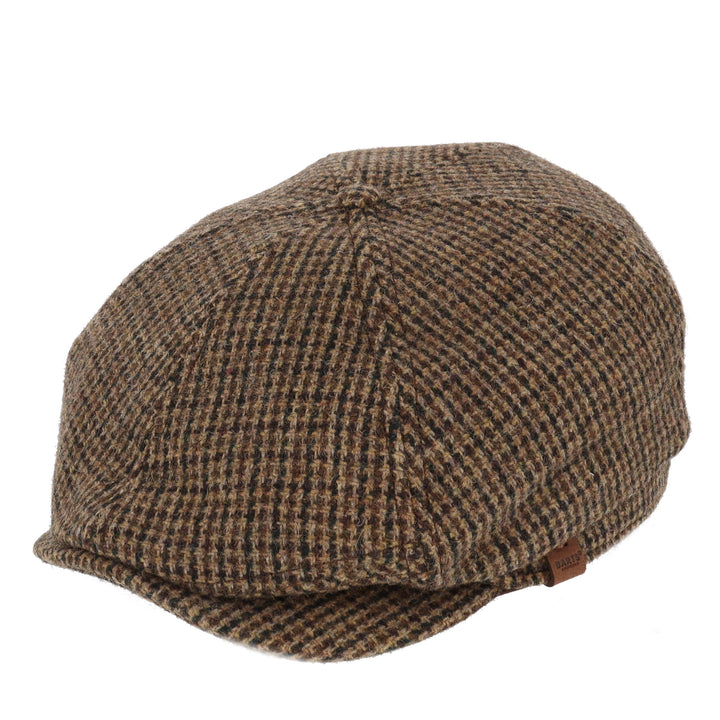Barts Jamacia Twill Bakerboy Cap in Brown