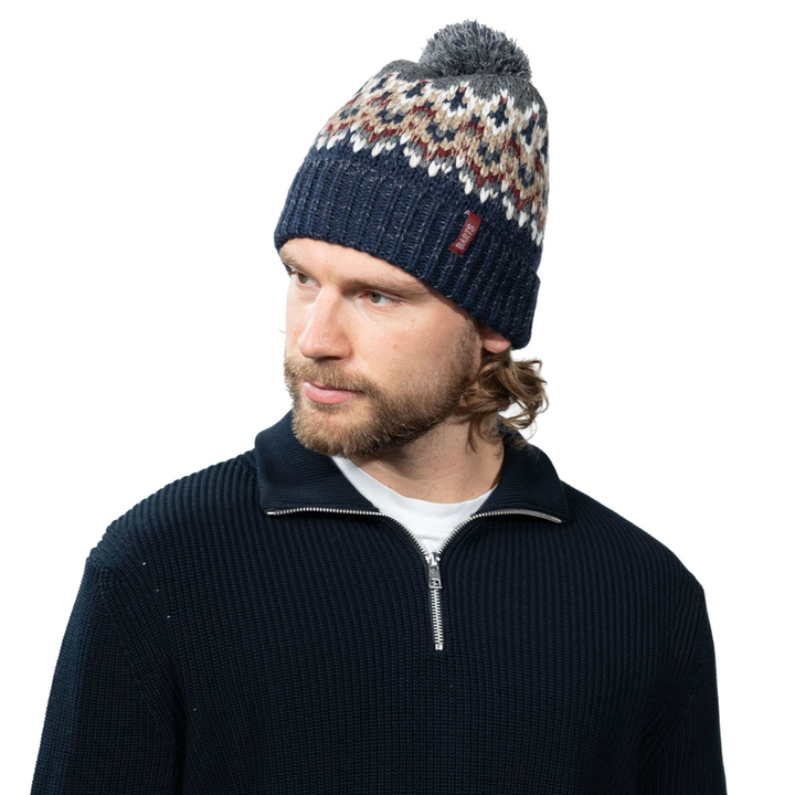 Barts Tobles Bobble Beanie - Navy