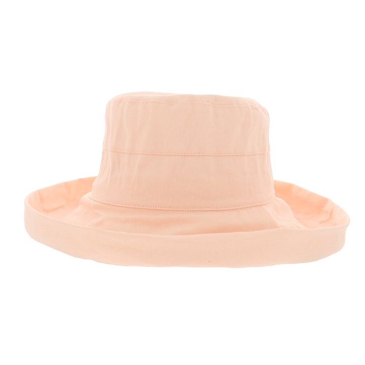 Ladies Cotton Wide Brim Sun Hat