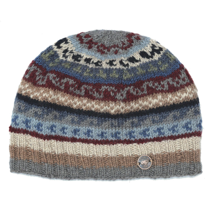 Fair Isle Beanie Hat - Dawn
