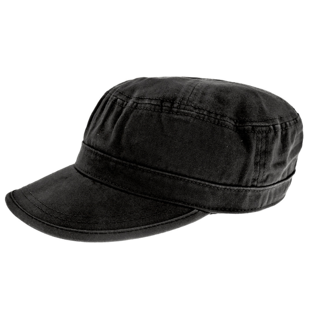 Engineers 100% Cotton Twill Cap in Black