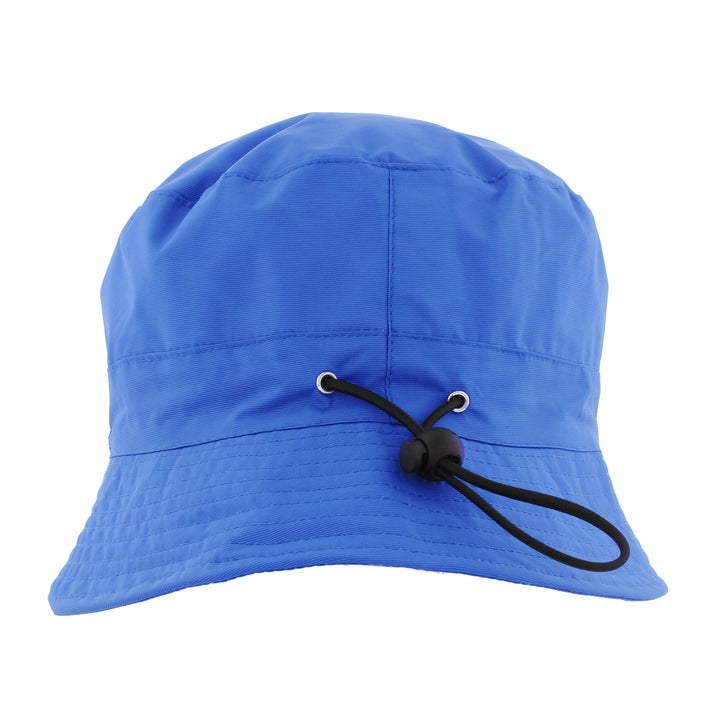 Colourful Adjustable Bucket Rain Hat - Sapphire