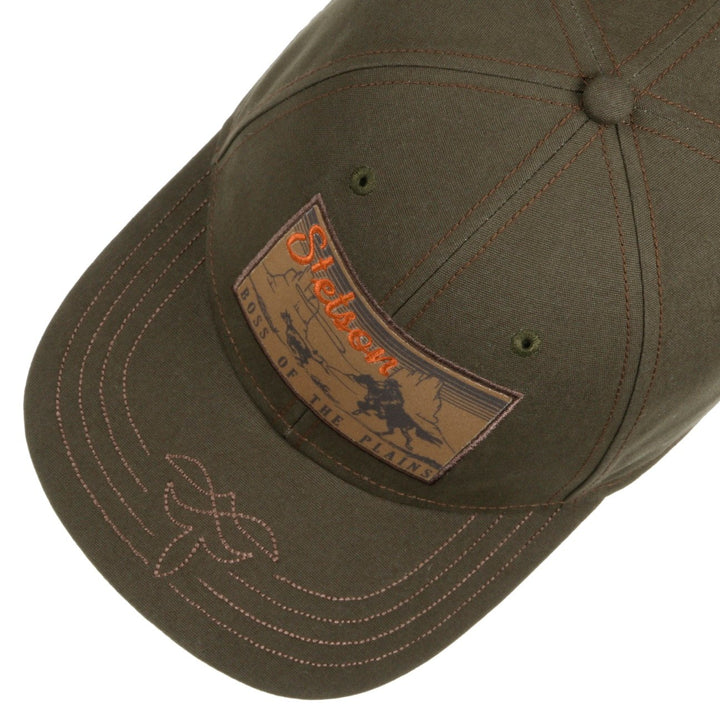 Stetson Boss of the Plains Baseball Trucker Cap Adjustable Snapback
