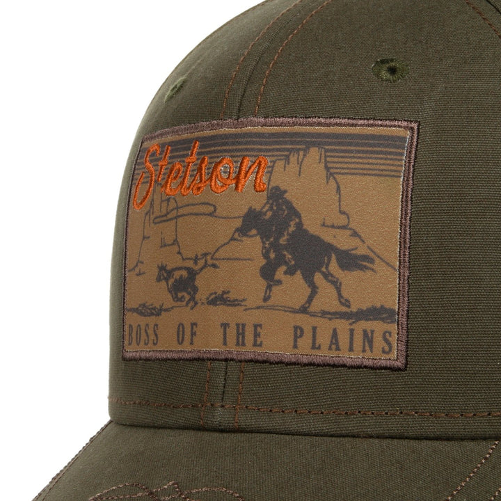 Stetson Boss of the Plains Baseball Trucker Cap Adjustable Snapback