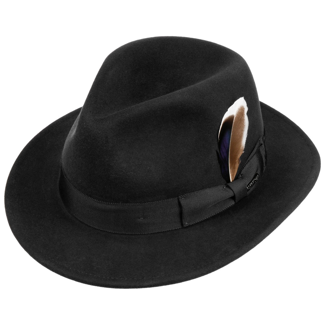 Stetson Bradner Wool Traveller Hat Black