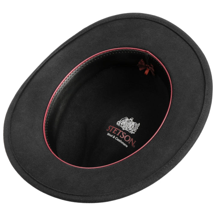 Stetson Bradner Wool Traveller Hat Black