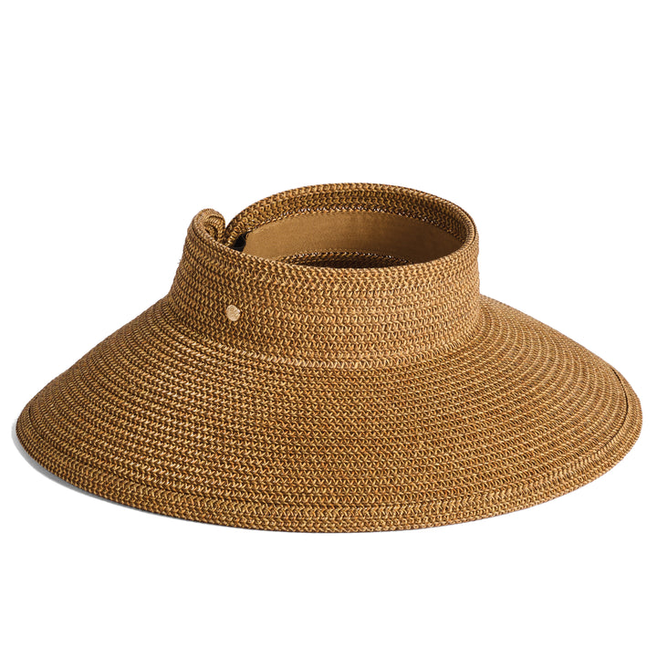 Women's Cannes Visor in Tan, from Failsworth