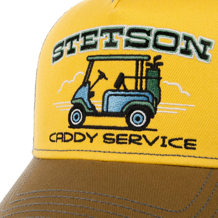 Golf Caddy Stetson American Baseball Trucker Cap Adjustable Snapback