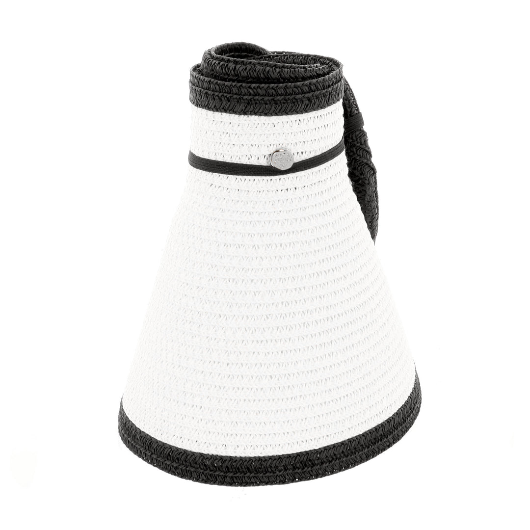 Failsworth Ladies Cannes Visor in White/Black