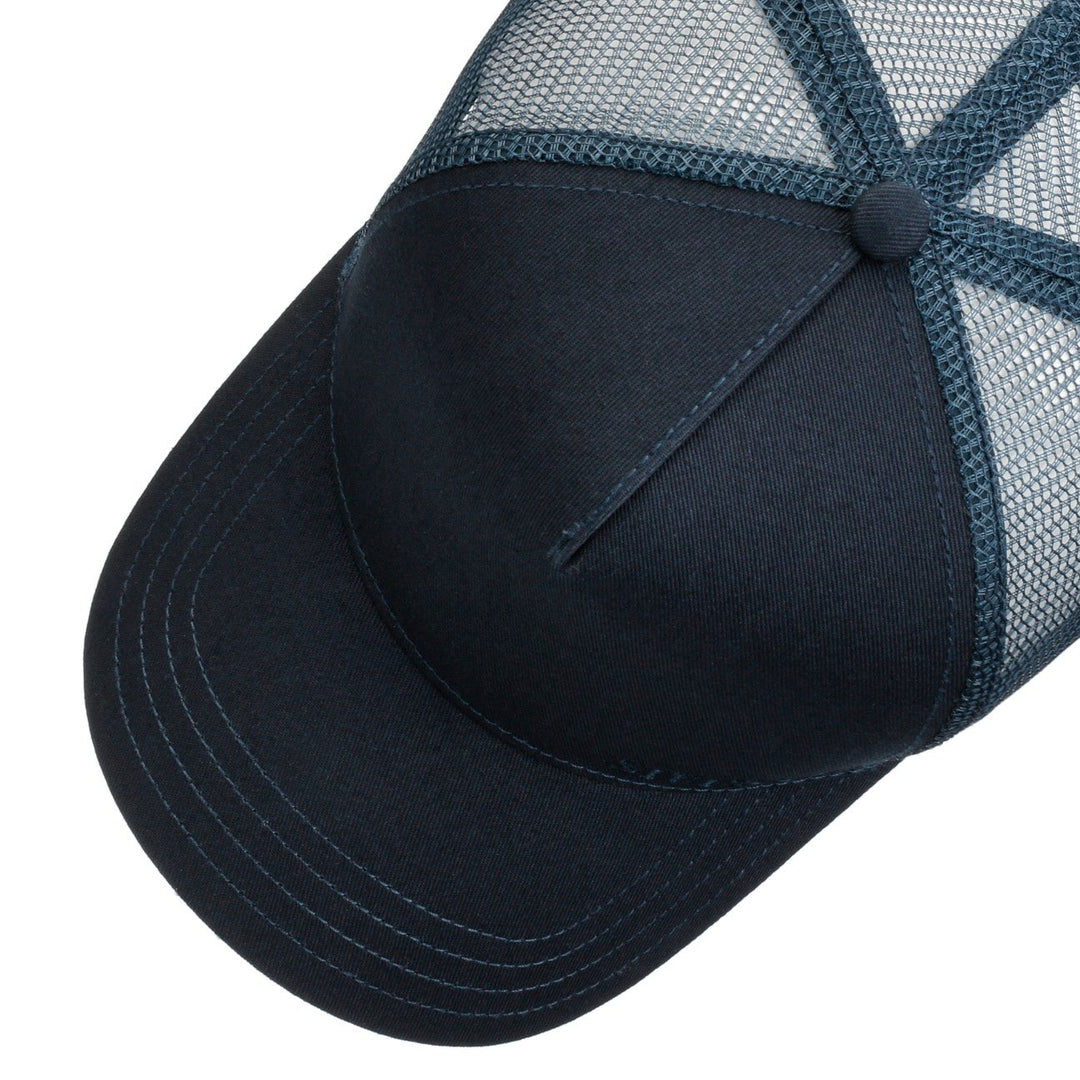 Stetson American Baseball Trucker Cap Adjustable Navy Blue