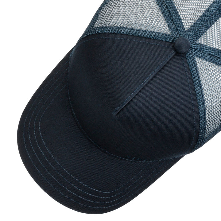 Stetson American Baseball Trucker Cap Adjustable Navy Blue