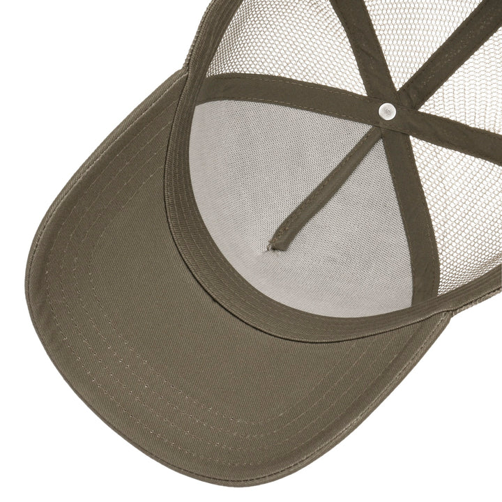 Stetson American Baseball Trucker Cap Adjustable Olive