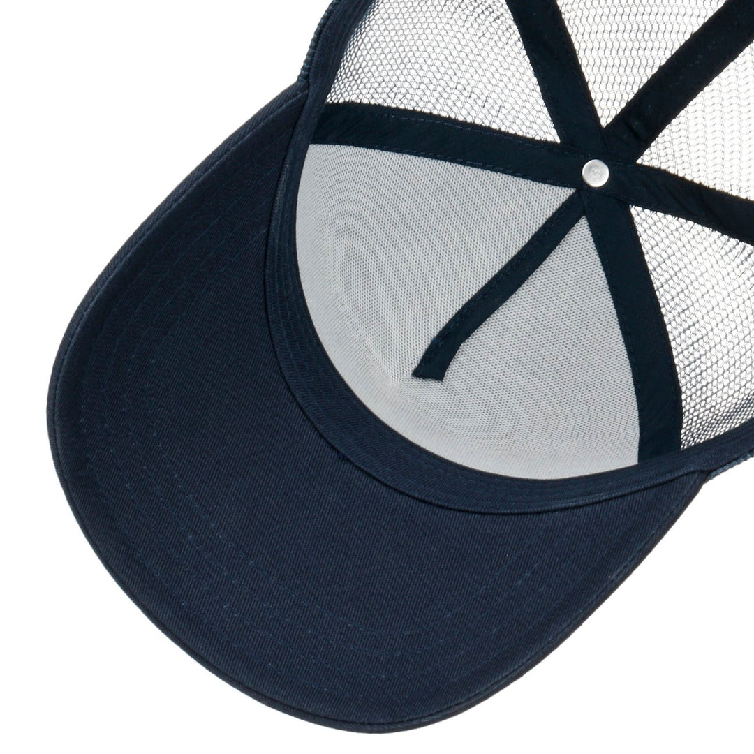 Stetson American Baseball Trucker Cap Adjustable Navy Blue