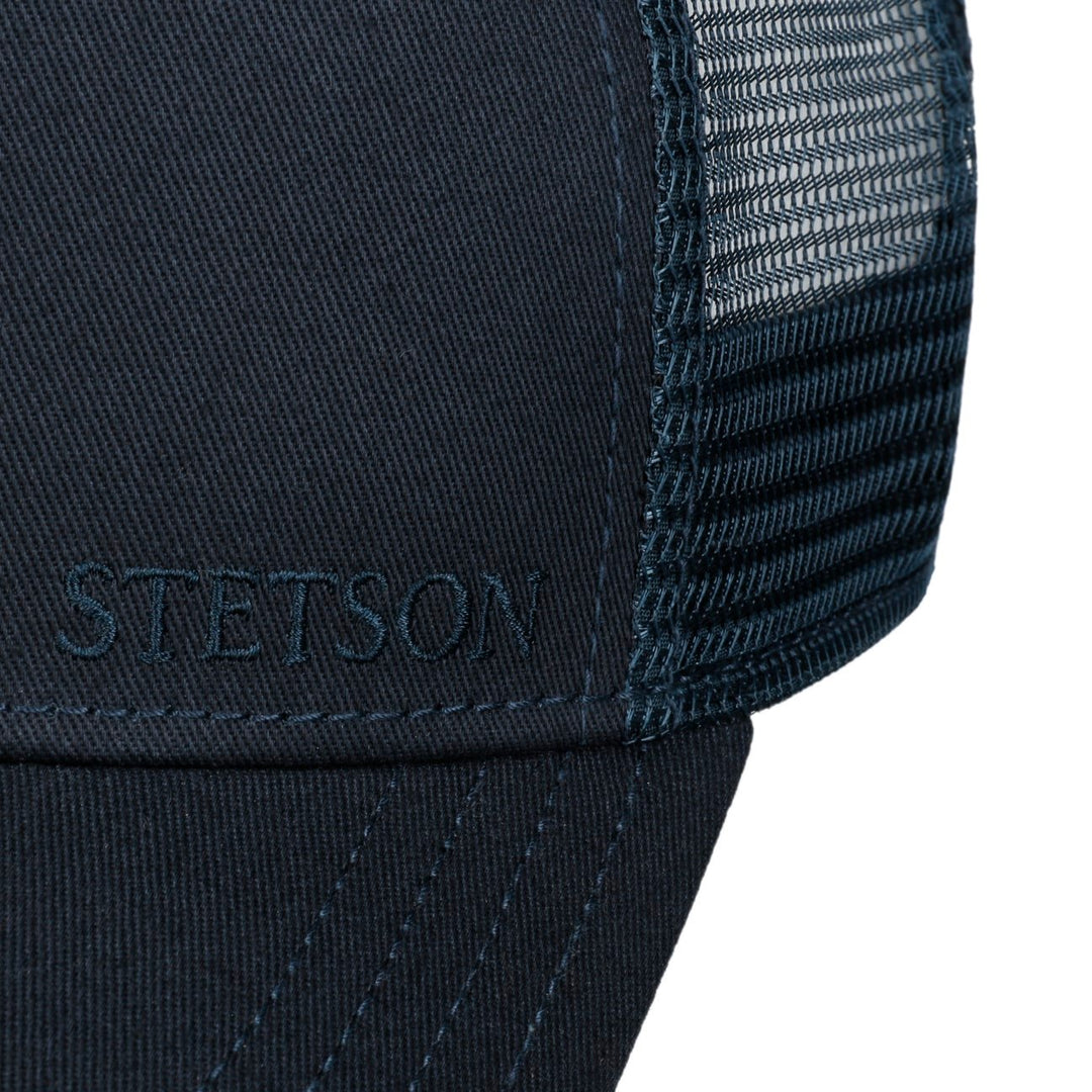 Stetson American Baseball Trucker Cap Adjustable Navy Blue