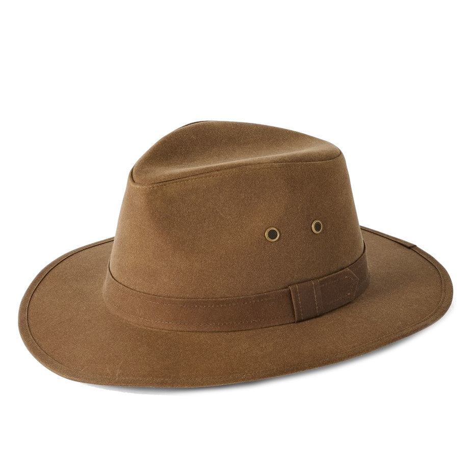 Failsworth Wax Drifter Fedora In Coffee