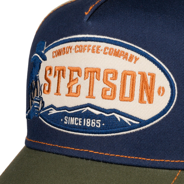Cowboy Coffee Stetson Trucker Baseball Cap