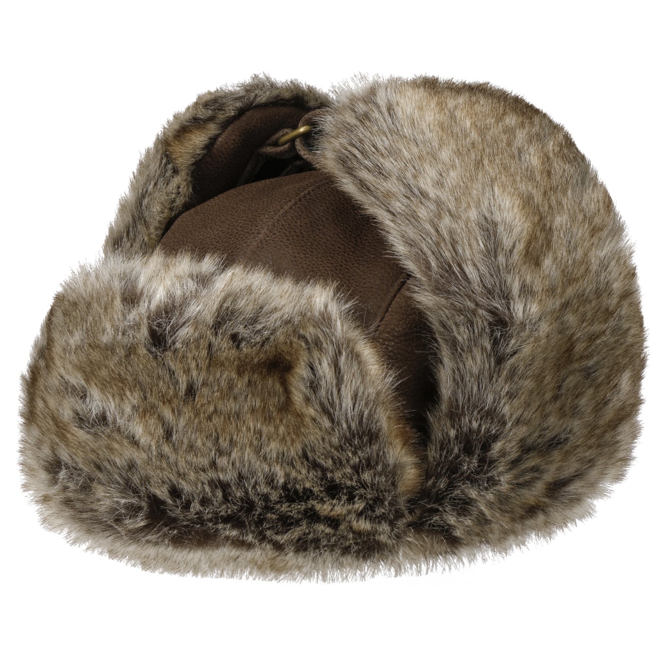 Stetson Cowhide Leather Bomber Aviator Hat in Brown – The Hat Company