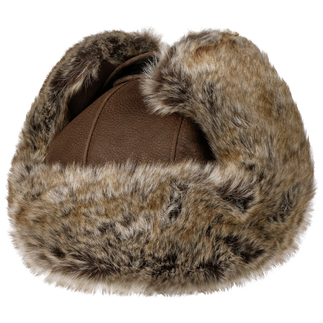 Stetson Cowhide Leather Bomber Aviator Hat