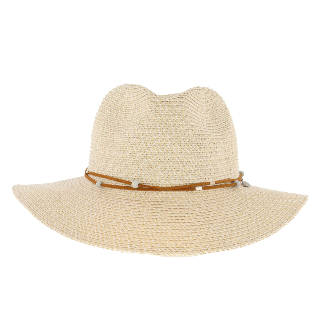 Wanderlust Straw Fedora Hat From Sunday Afternoons in Cream