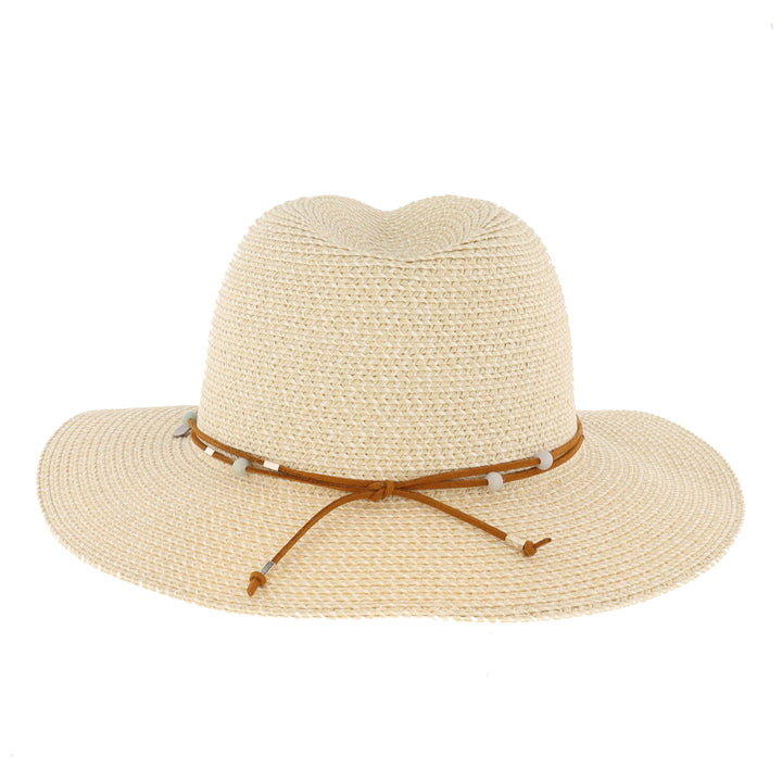 Wanderlust Straw Fedora Hat From Sunday Afternoons in Cream