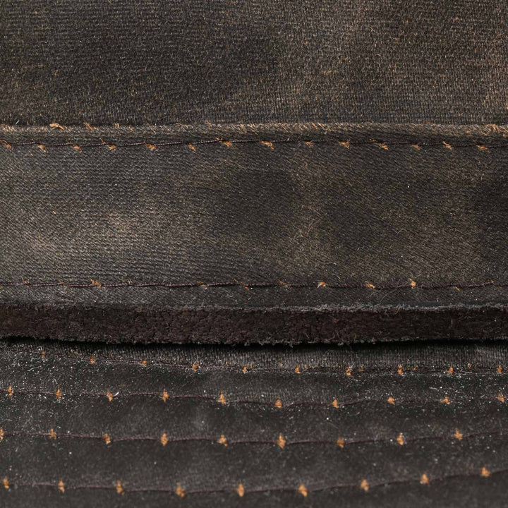 Stetson Diaz Cotton Traveller With Chin Strap Brown