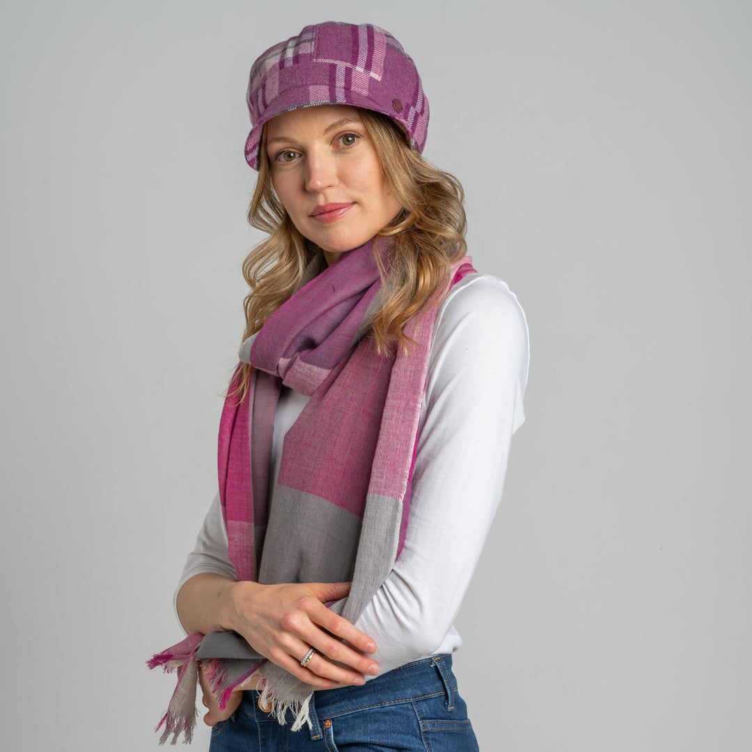 Ladies Bakerboy Cap - Winton Pink