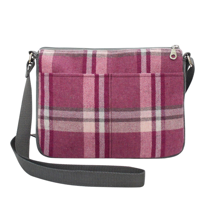 Applique Highland Cow Crossbody Messenger Bag