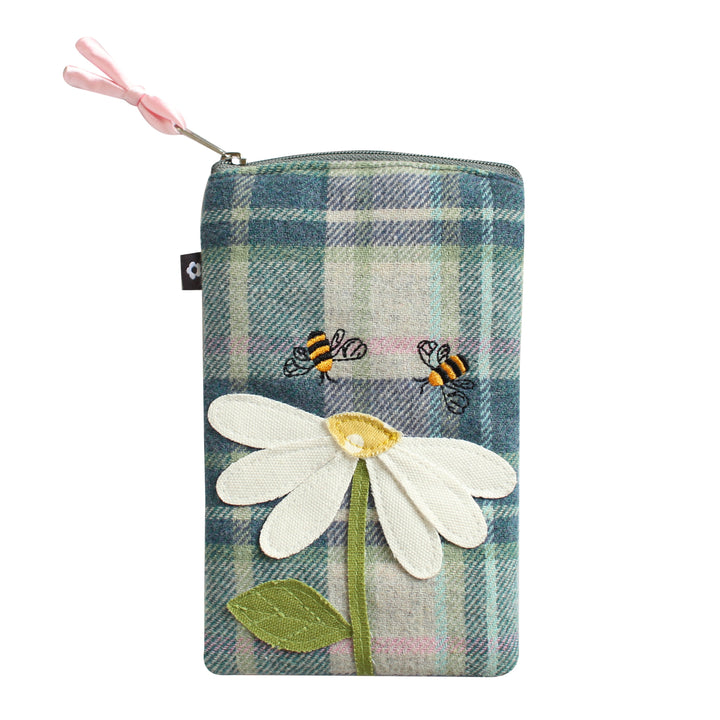 Flower & Bee Glasses Case by Earth Squared