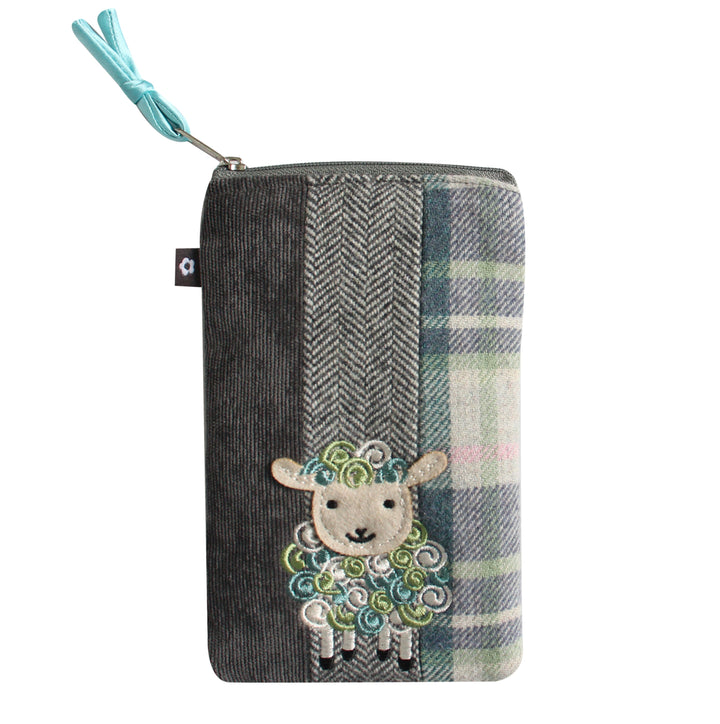 Sheep Applique Glasses Case by Earth Squared