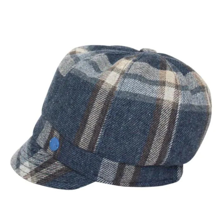 Ladies Bakerboy Cap - Tantallon Blue