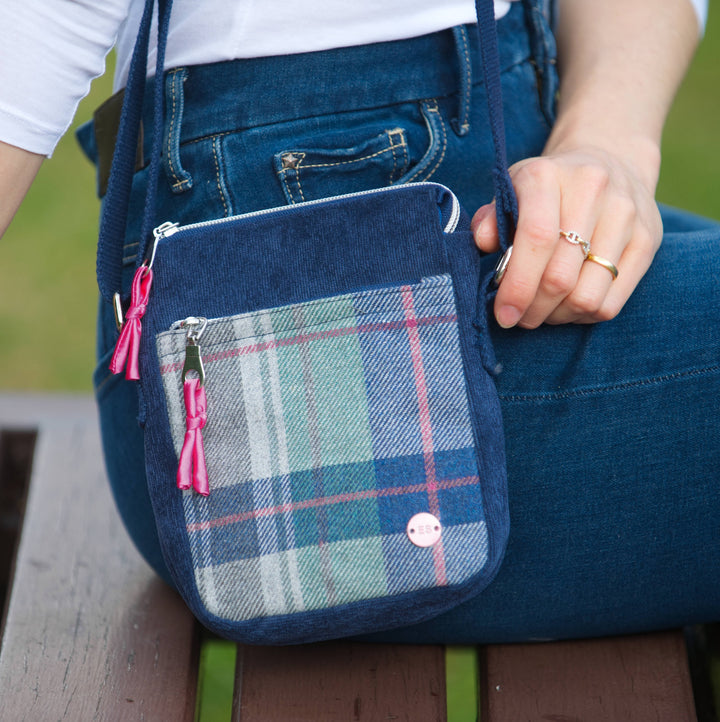 Drem Tweed Phone Pouch Cross Body Bag by Earth Squared