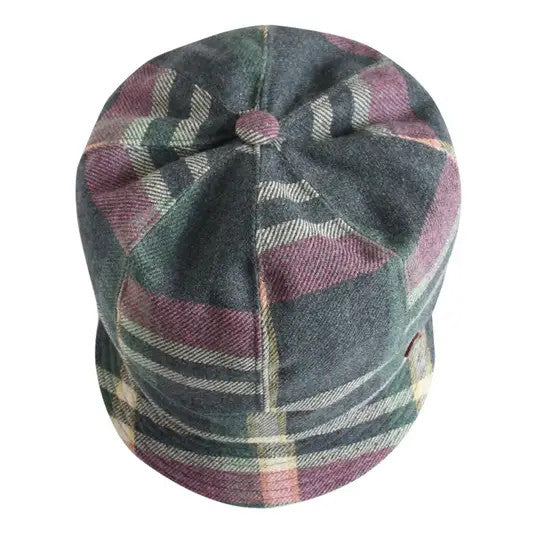 Ladies Bakerboy Cap - Barnes Check