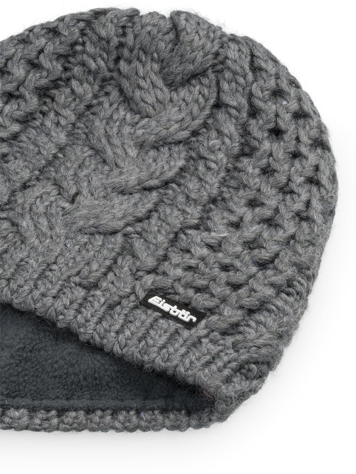 Eisbar AFRA Pom Beanie Hat - Anthracite