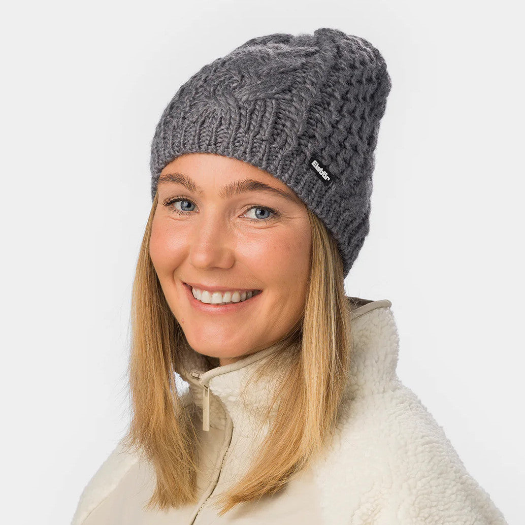 Eisbar AFRA Pom Beanie Hat - Anthracite