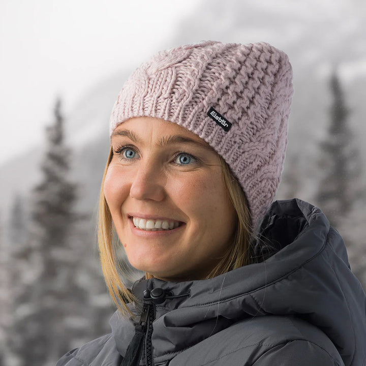 Eisbar AFRA Pom Beanie Hat - Pink Clay
