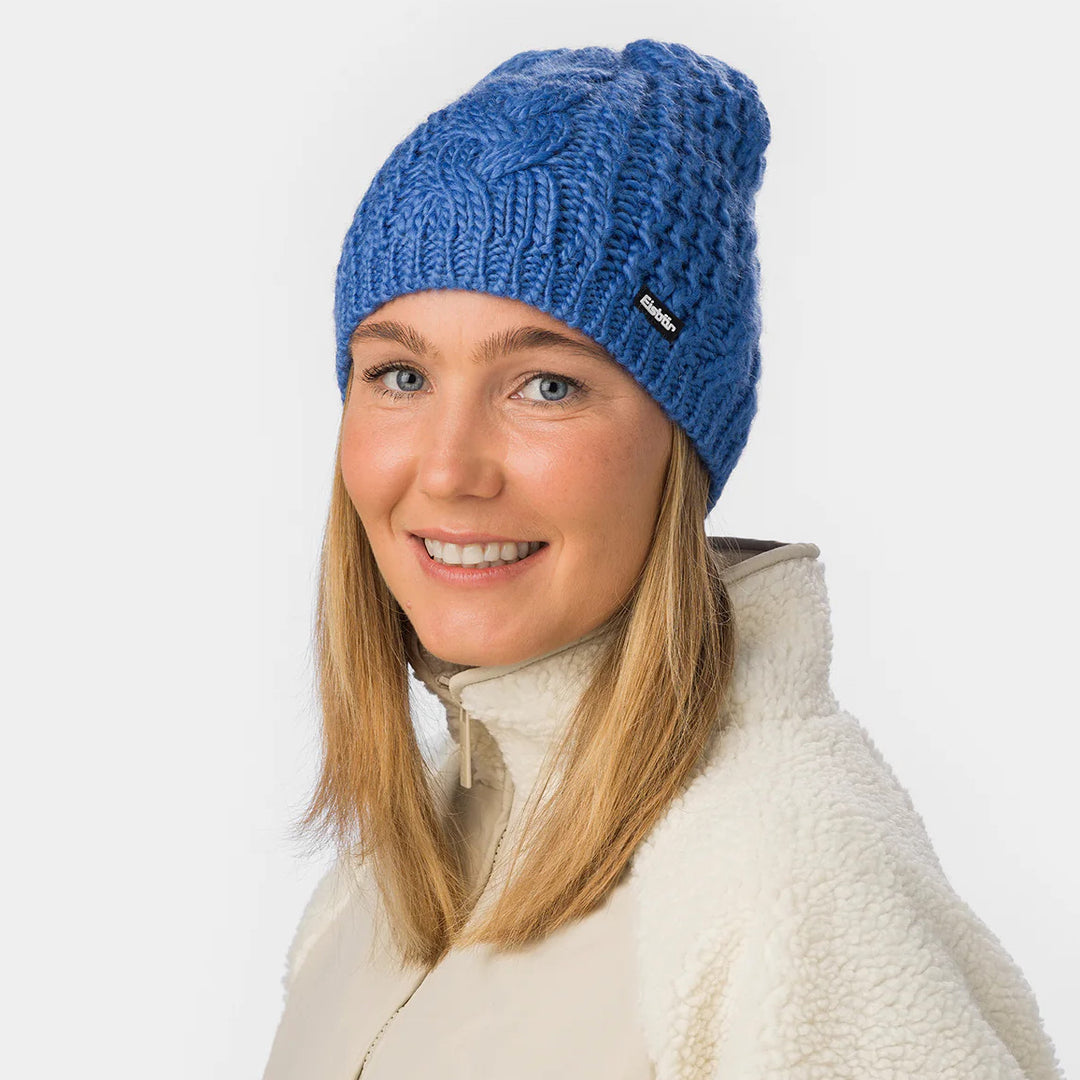 Eisbar AFRA Pom Beanie Hat - Skyway Blue