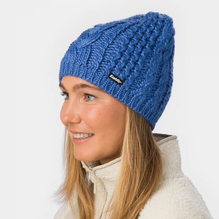 Eisbar AFRA Pom Beanie Hat - Skyway Blue