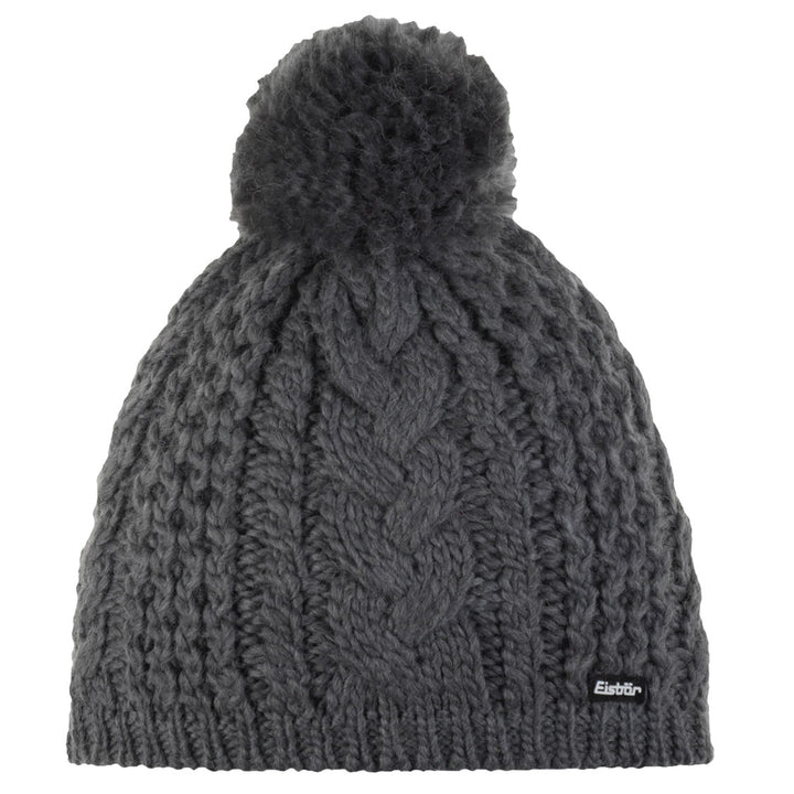 Eisbar AFRA Pom Bobble Hat - Anthracite