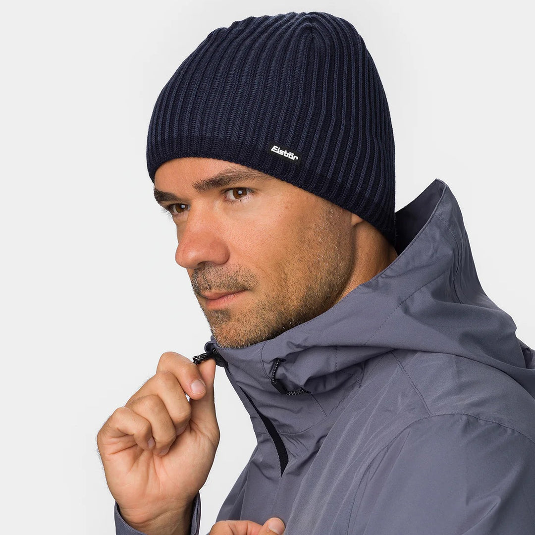 Eisbar Alex Ribbed Beanie hat - Night/Navy