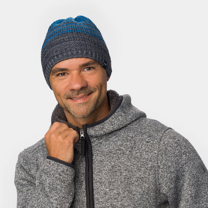 Eisbar CAMPO Beanie Hat - Anthracite / Dark Cobalt